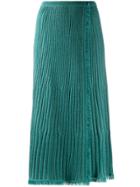 Diane Von Furstenberg Brooklyn Wrap Midi Skirt - Blue