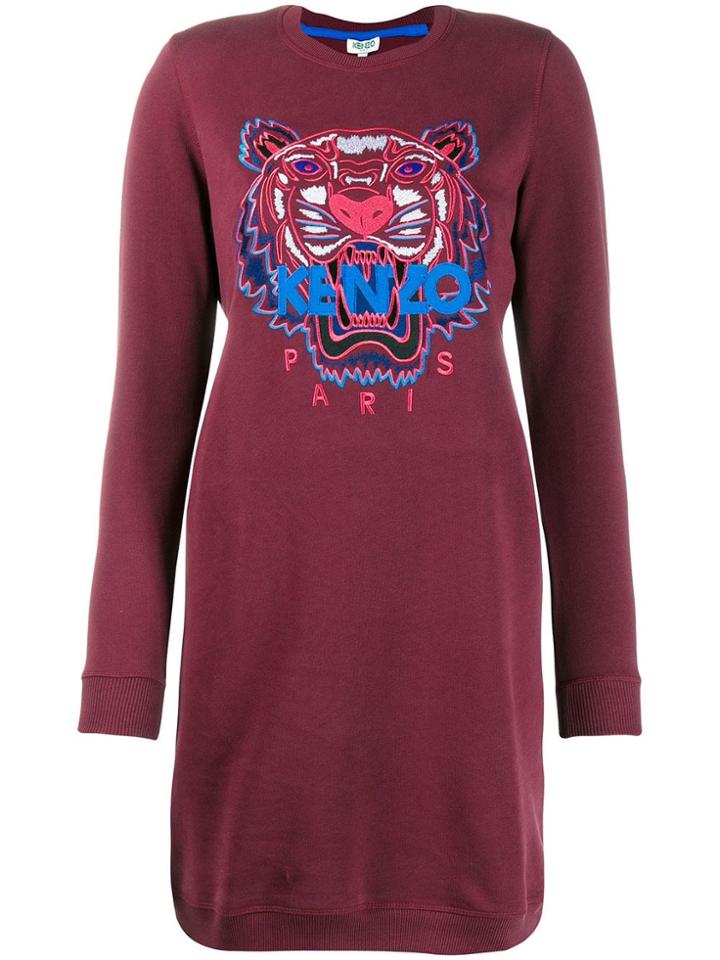 Kenzo Embroidered Logo Sweat Dress