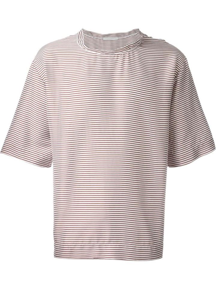 Lucio Vanotti Striped Boxy T-shirt