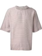 Lucio Vanotti Striped Boxy T-shirt
