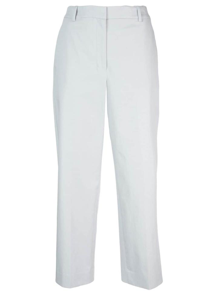 Theory Wide-leg Trousers - Blue
