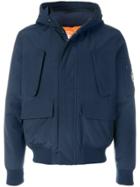 Save The Duck Fitted Hooded Jacket - Blue
