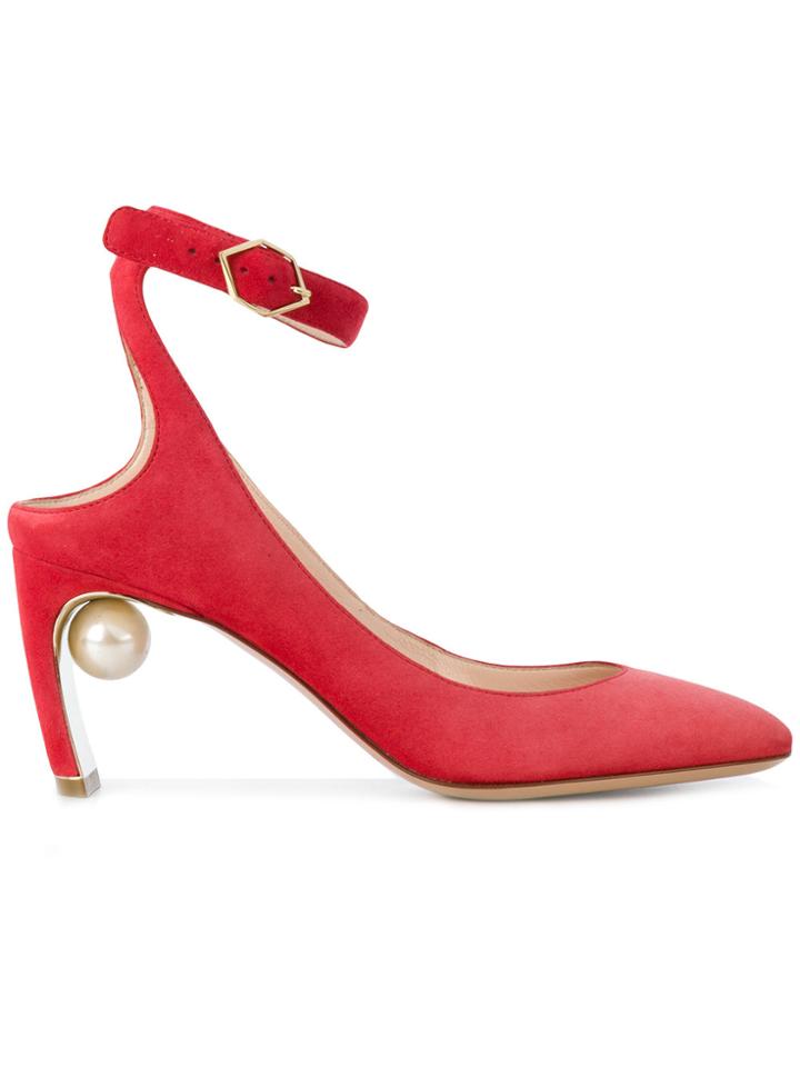 Nicholas Kirkwood Lola Pearl Pumps - Pink & Purple
