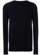 La Fileria For D'aniello Ribbed Roll Neck Jumper - Pink & Purple