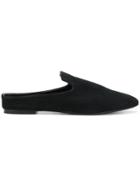 Common Projects Pointed Toe Slippers - Black