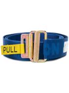 Heron Preston Pull Belt - Blue