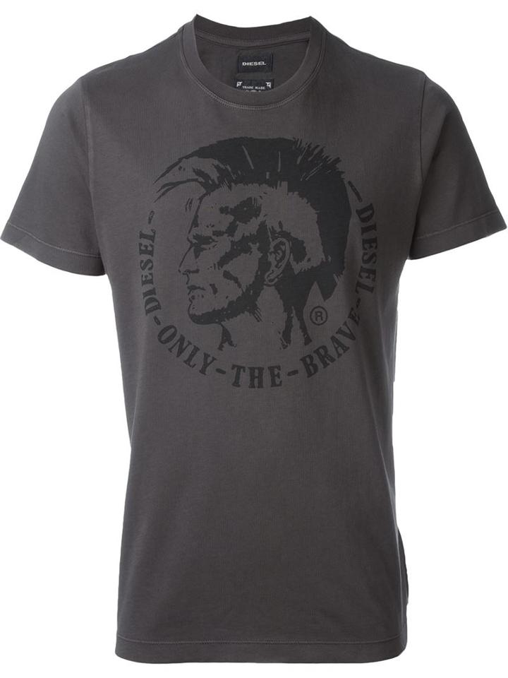 Diesel Logo Print T-shirt