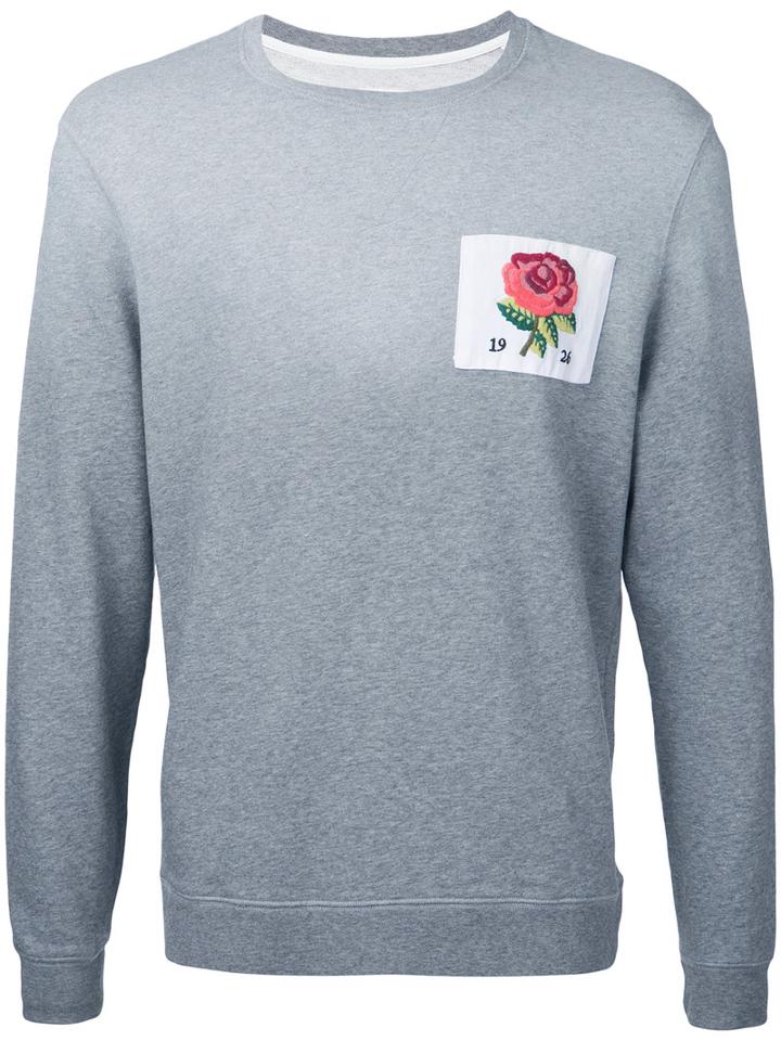 Rose Sweatshirt - Men - Cotton - M, Grey, Cotton, Kent & Curwen