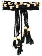 Philosophy Di Lorenzo Serafini Rope And Bead Belt - Black