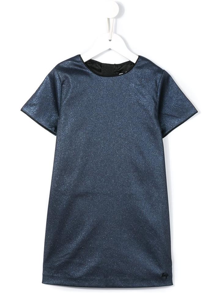 Little Marc Jacobs Round Neck T-shirt Dress, Girl's, Size: 8 Yrs, Blue