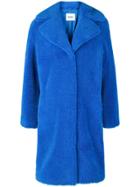 Stand Camille Teddy Coat - Blue