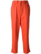 Céline Vintage Straight Leg High Waisted Jean - Yellow & Orange