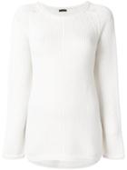Iris Von Arnim Oversized Sweater - White