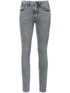 Saint Laurent Mid-rise Skinny Jeans - Grey