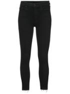 Mother Guilty Party Racer Jeans - Black