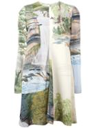Stella Mccartney Landscape Print Dress, Women's, Size: 40, Viscose