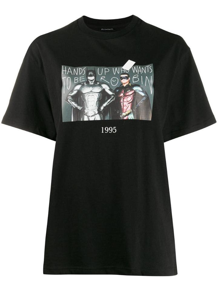 Throwback. 1995 Batman T-shirt - Black