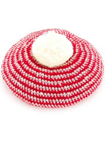 7ii Author Beret, Women's, Red, Acrylic