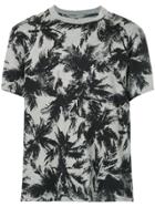 Kazuyuki Kumagai Palm Tree Print T-shirt - Black