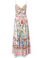 Camilla Close To My Heart Print Dress - Multicolour