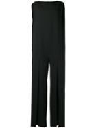 Chalayan Column Jumpsuit, Women's, Size: 44, Black, Acetate/viscose/cupro