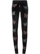 Philipp Plein 'light' Track Pants, Women's, Size: Xs, Black, Cotton/modal/polyester