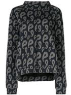 Zambesi Paisley Beetle Band Sweater - Blue