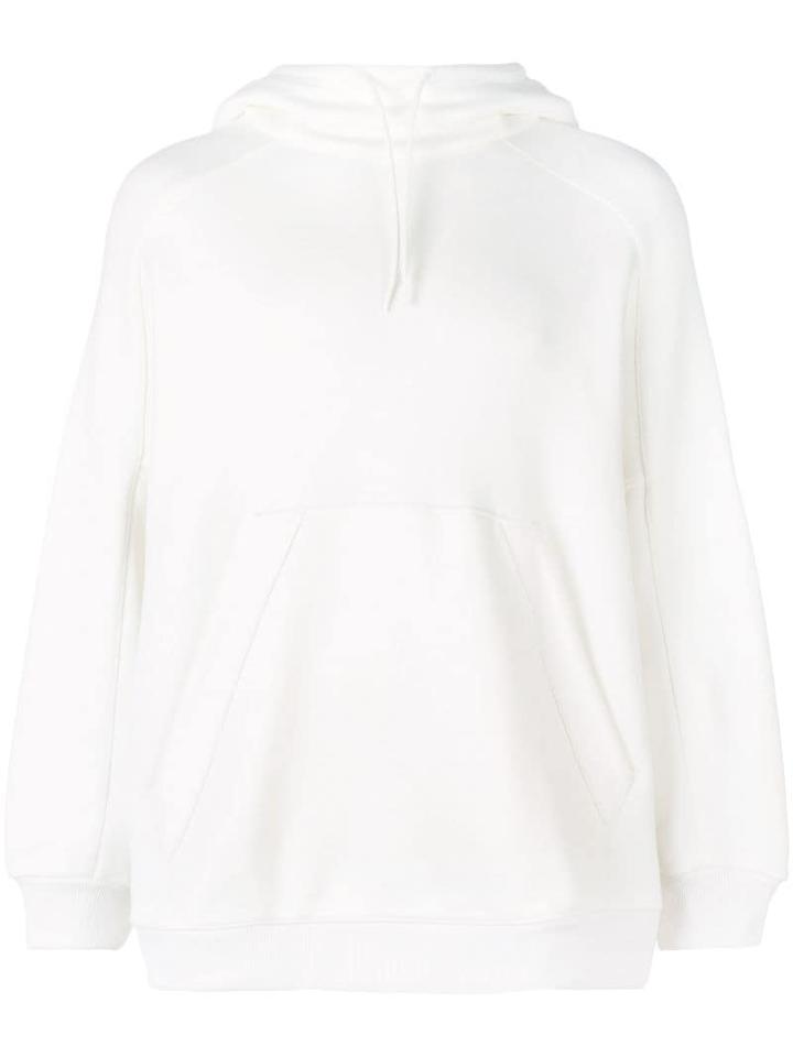 Y-3 Plain Hoodie - White