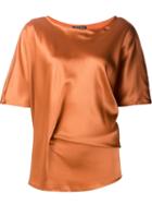 Ann Demeulemeester Flared Shortsleeved Blouse