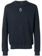 Billionaire Logo Crest Sweatshirt - Blue