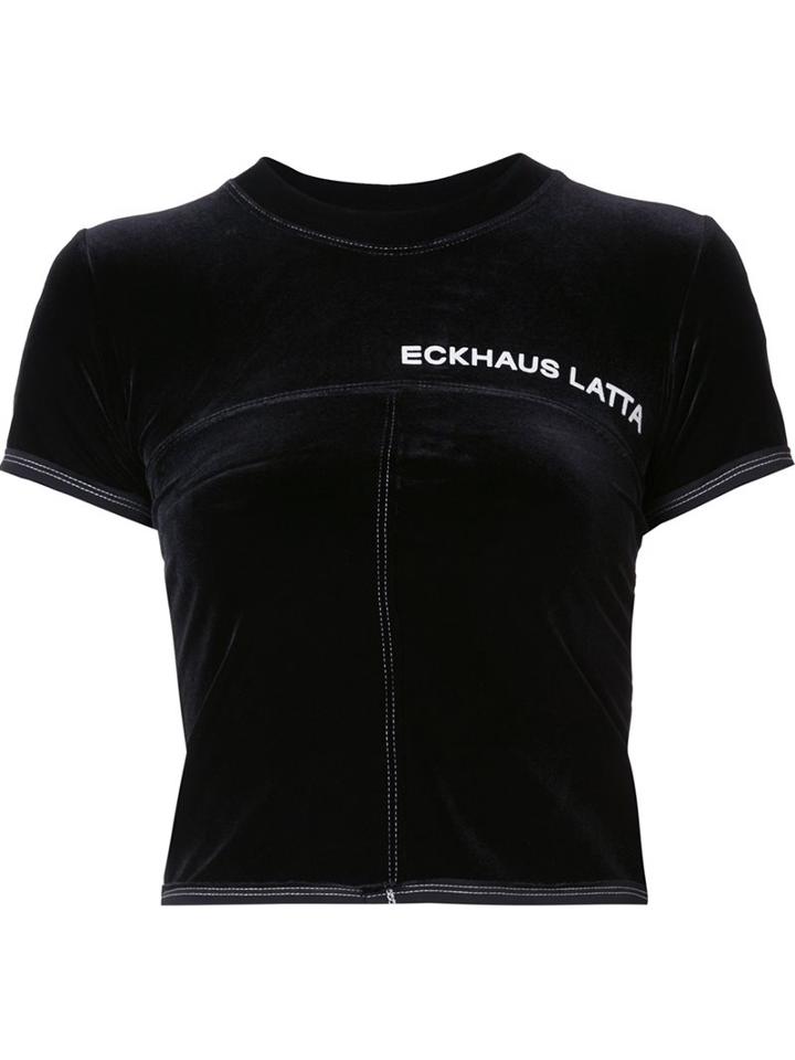 Eckhaus Latta Cropped T-shirt