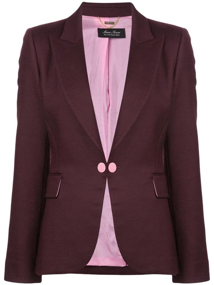 Adam Lippes Double Face Tailored Blazer - Pink