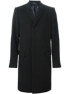 Dolce & Gabbana Classic Evening Coat, Men's, Size: 50, Blue, Virgin Wool/cashmere/silk/cupro