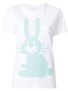 Peter Jensen - Rabbit T-shirt - Women - Cotton - Xs, White, Cotton
