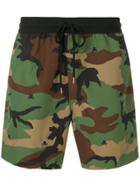 Polo Ralph Lauren Drawstring Camouflage Shorts - Green