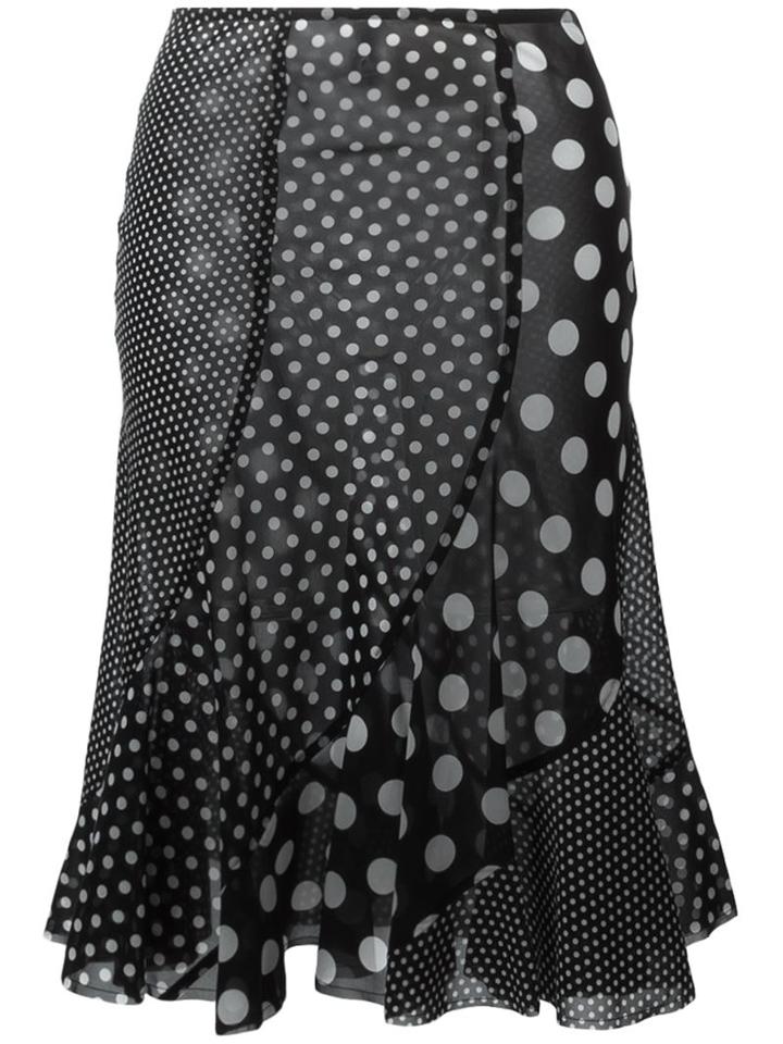 Junya Watanabe Comme Des Garcons Vintage Polka Dot Skirt