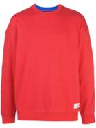Mostly Heard Rarely Seen Fanatic Crewneck Sweatshirt - Red
