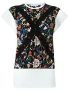 J.w. Anderson Floral Print Blouse, Women's, Size: 2, Polyethylene/acetate