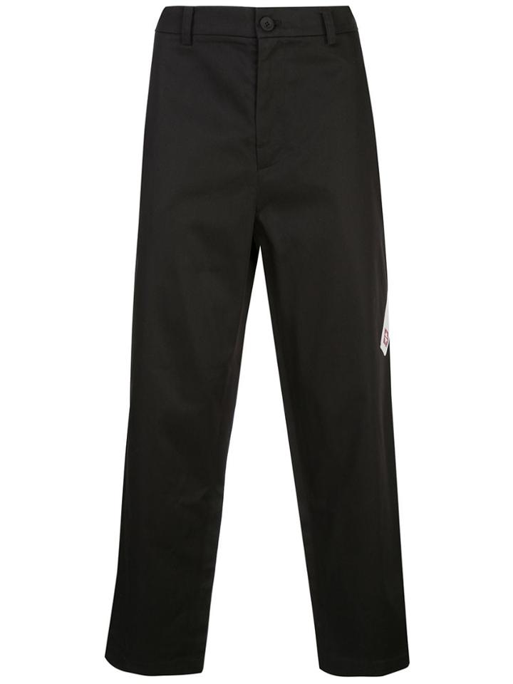 Iise Straight-leg Trousers - Black
