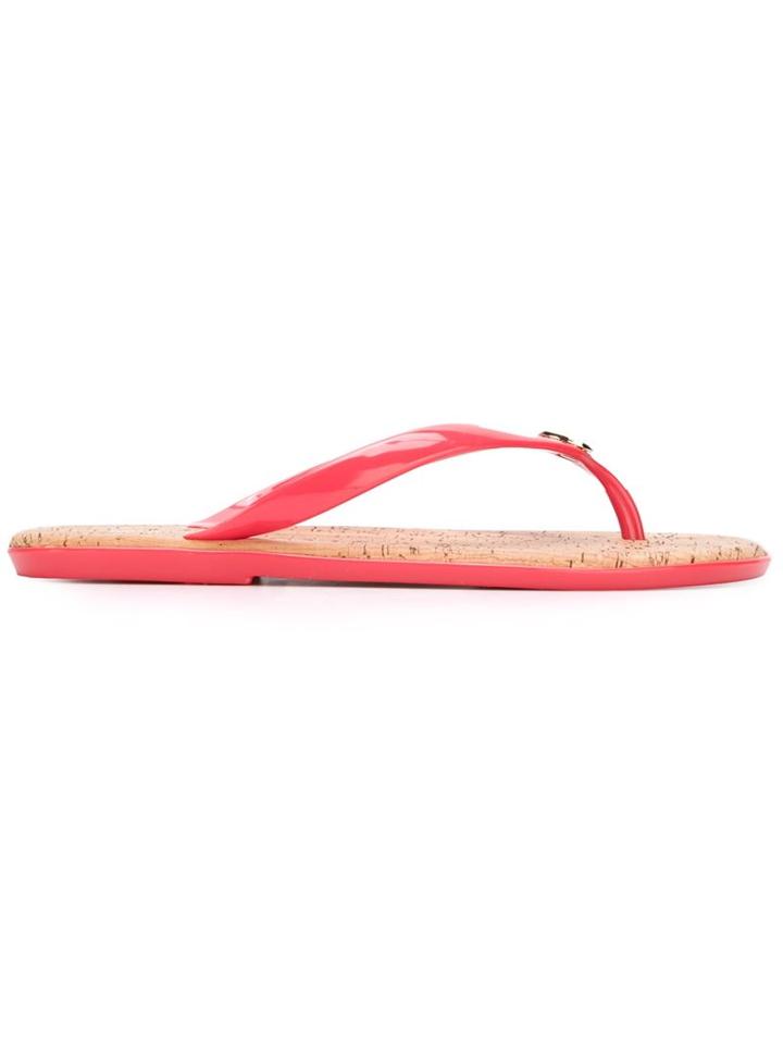 Michael Michael Kors 'jet Set Mk Jelly' Flip Flops