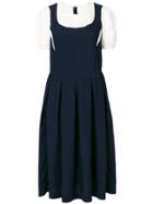 Comme Des Garçons Comme Des Garçons Puffed Sleeve Dress - Blue