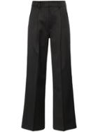 Ader Error Pinstripe Flared Trousers - Black