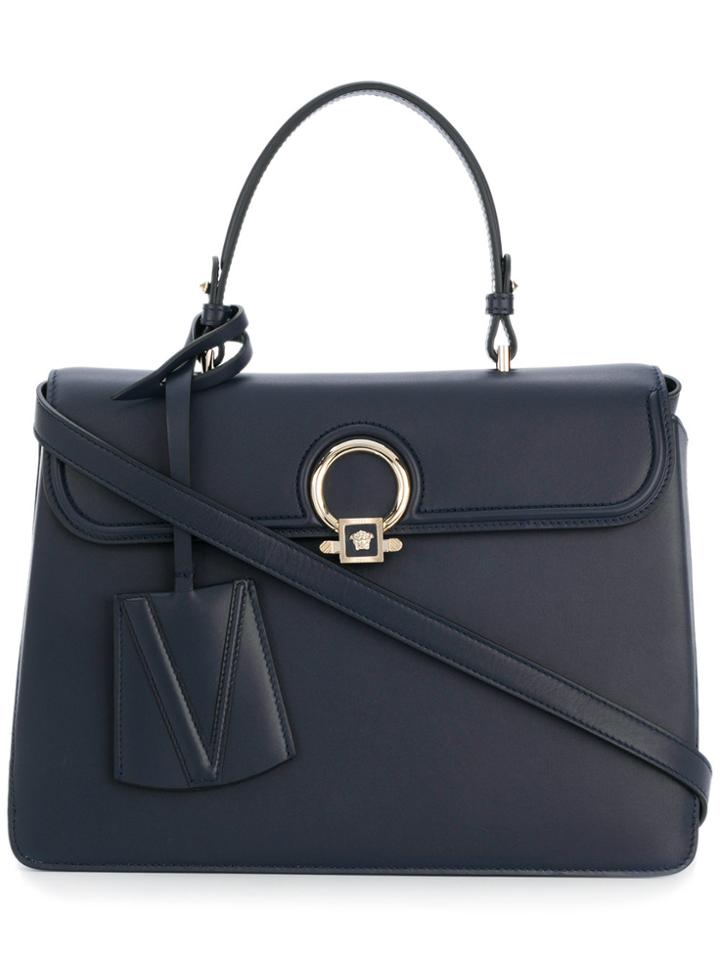 Versace Dv One Shoulder Bag - Blue