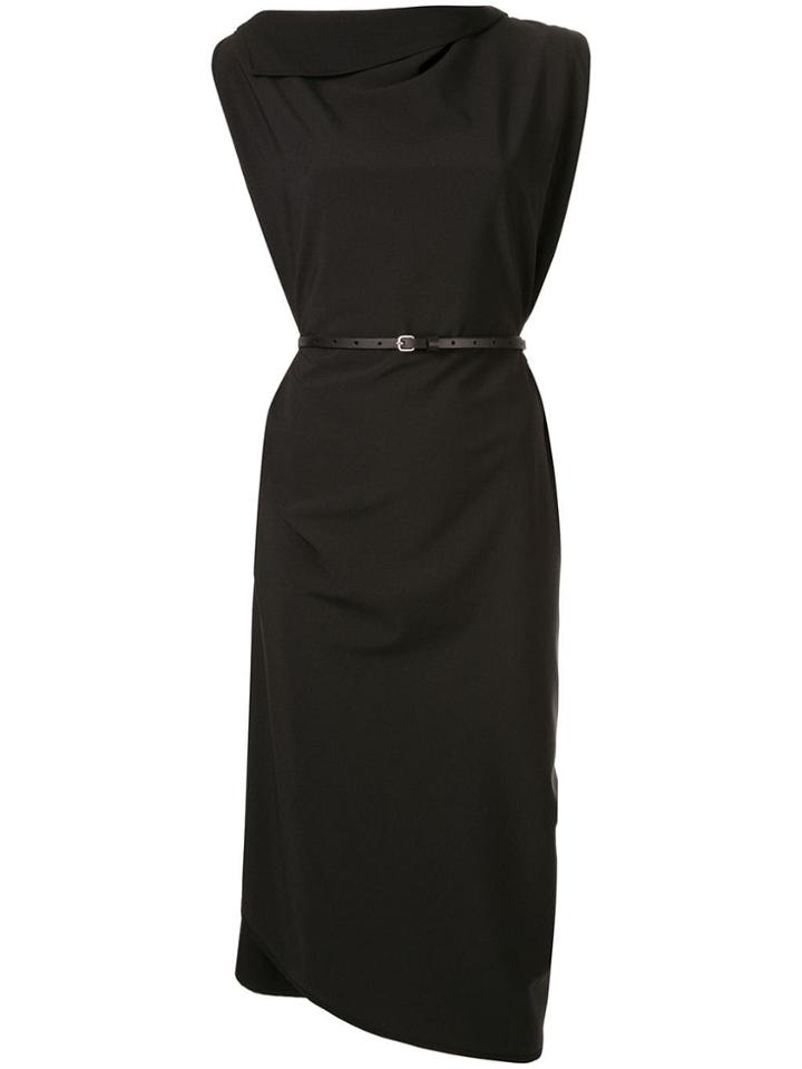 Jean Paul Knott Asymmetric Dress - Black