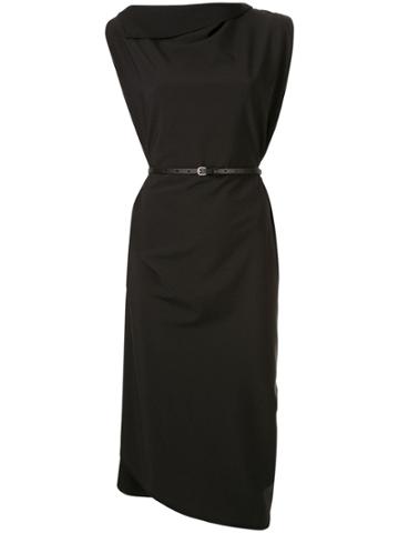 Jean Paul Knott Asymmetric Dress - Black