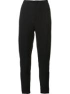 Chloé Ankle Zip Trousers, Women's, Size: 32, Black, Acetate/viscose