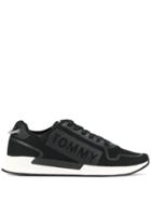 Tommy Jeans Coated Knitted Sneakers - Black