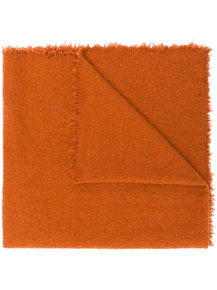 Faliero Sarti Knit Scarf - Yellow & Orange