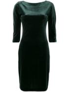Blanca Three-quarter Length Sleeve Dress - Green
