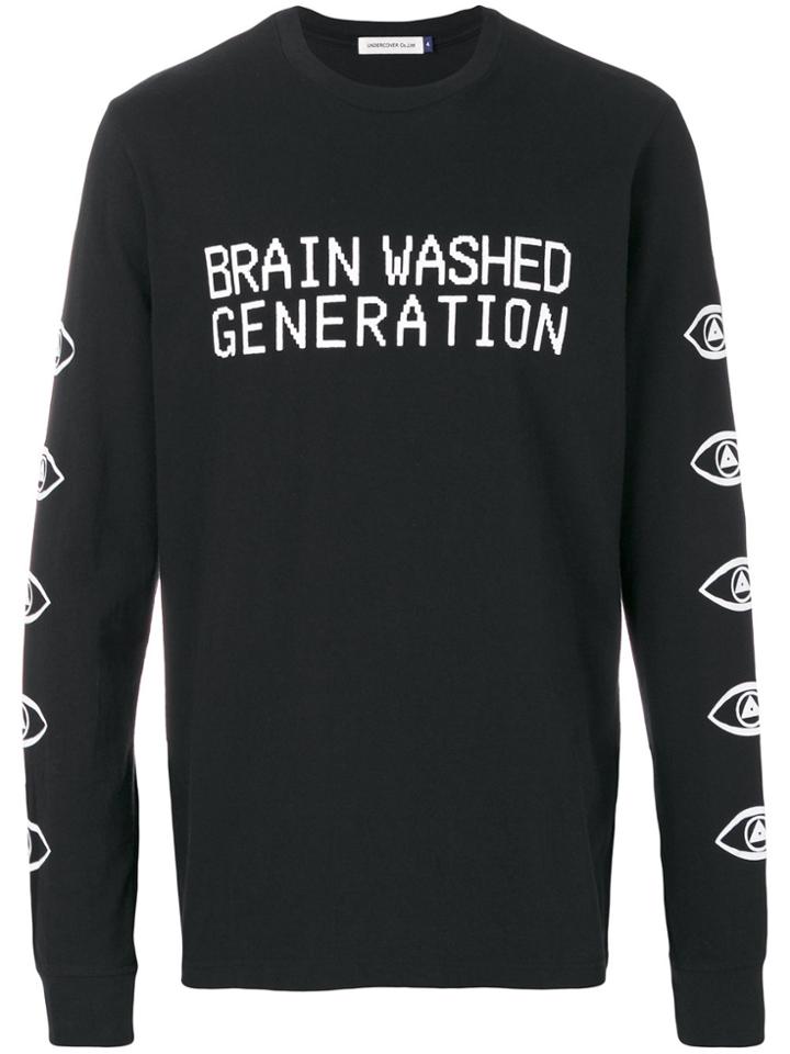 Undercover Brain Washed Generation Sweatshirt - Black